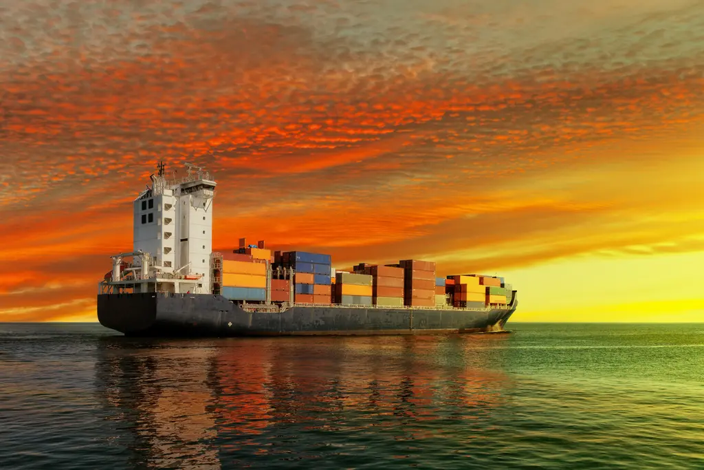 Sunset Cargo Voyage – 7000 piece jigsaw puzzle on JigsawFusion