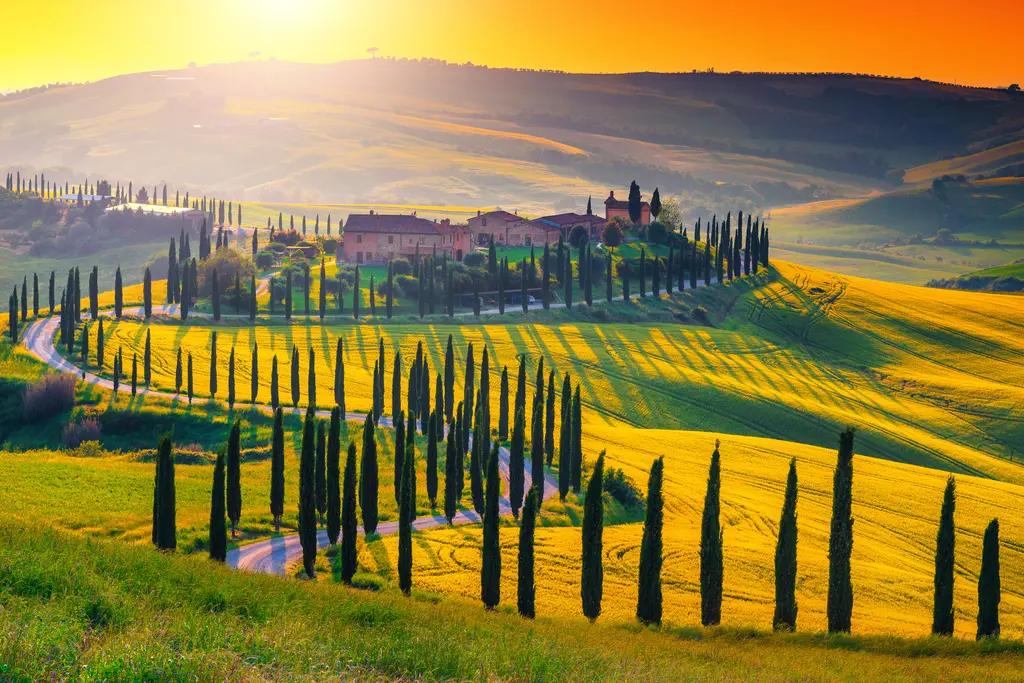 Tuscan Sunset – 9000 piece jigsaw puzzle on JigsawFusion