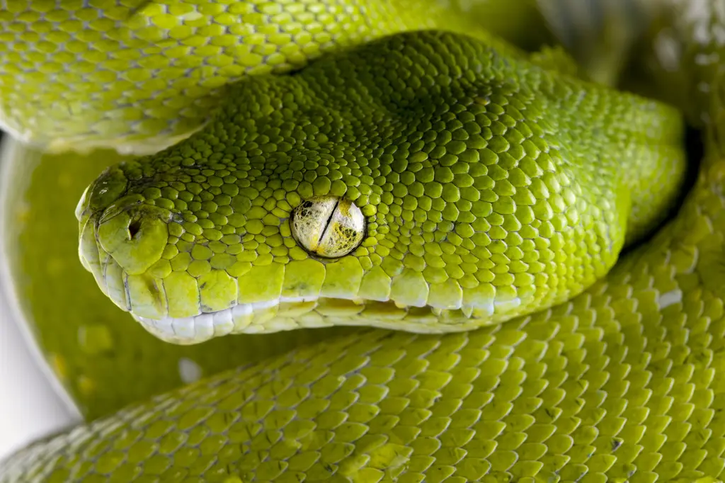 Green Python Close-Up – 4000 piece jigsaw puzzle on JigsawFusion