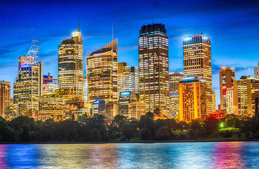 Sydney Night Skyline – 6500 piece jigsaw puzzle on JigsawFusion